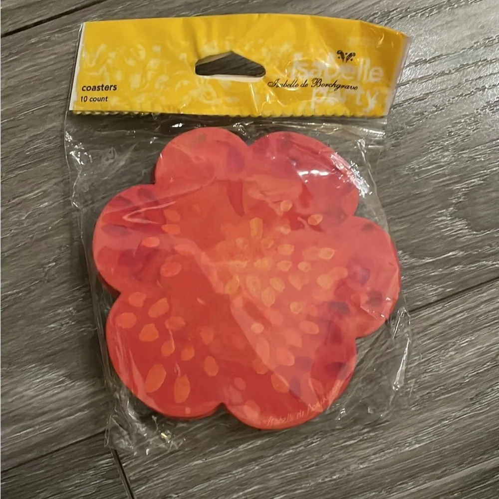 Isabella de Borchgrave, (2) sets of napkins, (1) set of coasters